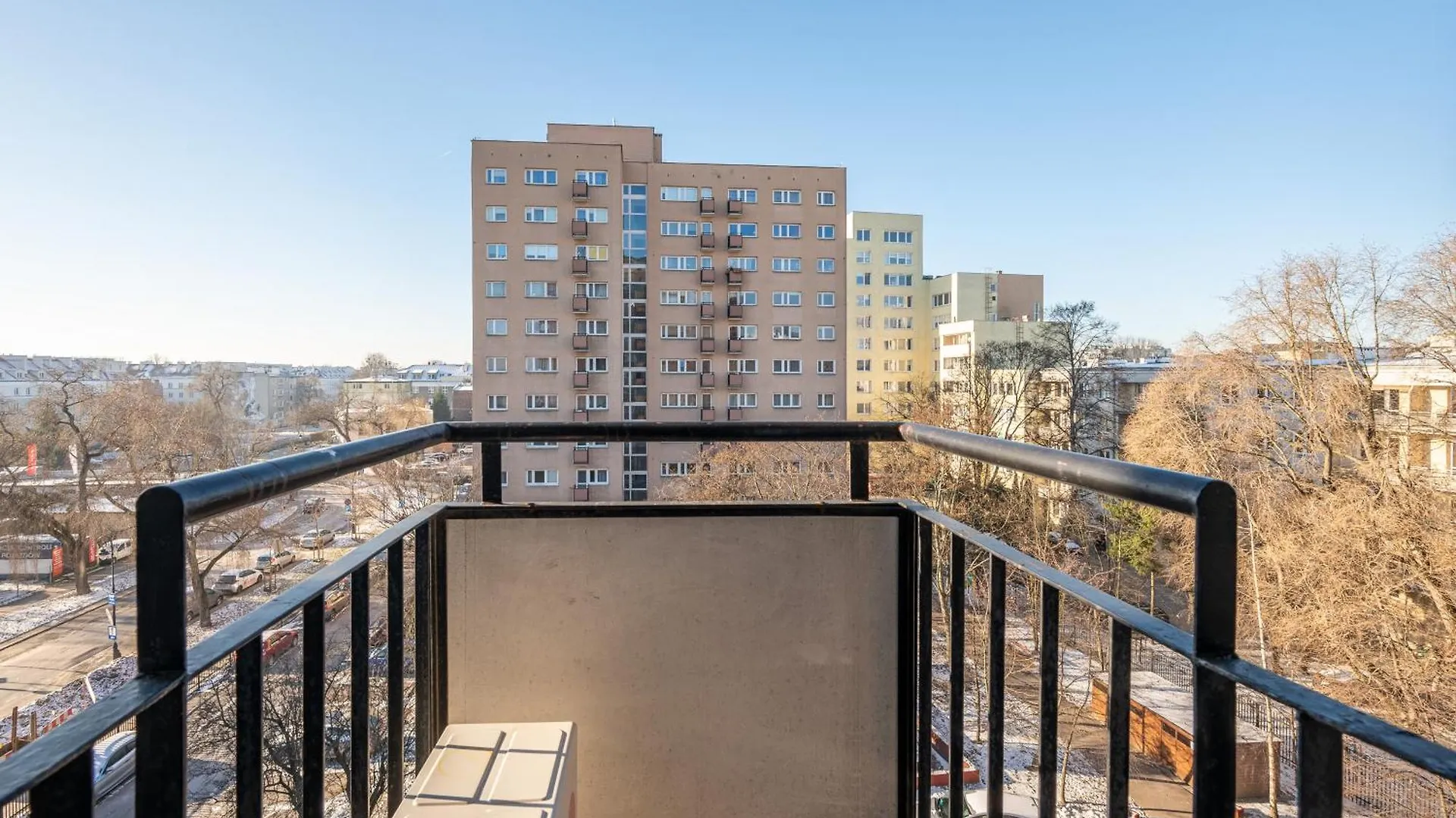 Metro Raclawicka Chic Studio Warsaw Apartment